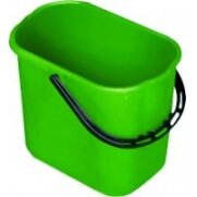 Plastikinis kibiras PLUTO, 12 l, žalia sp. 1