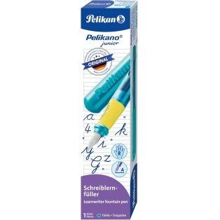 Plunksnakotis PELIKAN, turkio mėlynos spalvos, dešiniarankiams