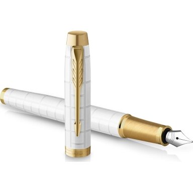 Plunksnakotis PARKER IM Premium Pearl Fine GT Plunksnakotis PARKER IM Premium Pearl Fine GT