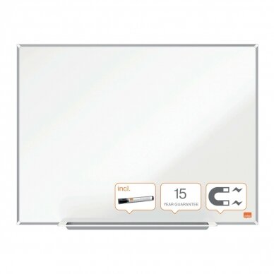 Plieninė baltoji magnetinė lenta NOBO Impression Pro, 60x45 cm 3