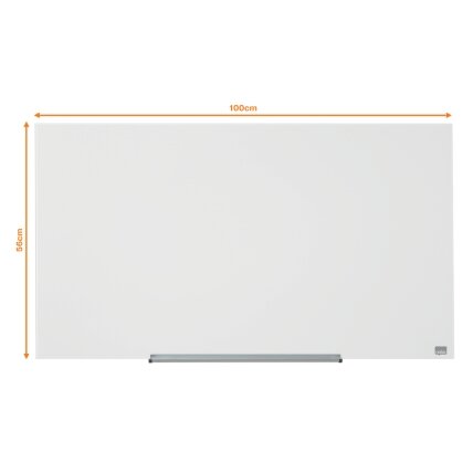 Plačiaekranė stiklinė magnetinė lenta NOBO DIAMOND 45", balta sp. 1 Plačiaekranė stiklinė magnetinė lenta NOBO DIAMOND 45", balta sp. 1