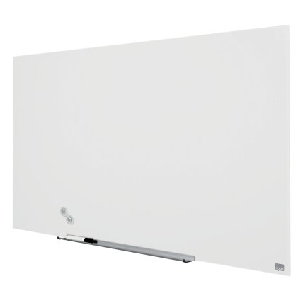 Plačiaekranė stiklinė magnetinė lenta NOBO DIAMOND 57", balta sp. 2 Plačiaekranė stiklinė magnetinė lenta NOBO DIAMOND 57", balta sp. 2