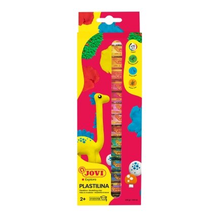 Plastilinas JOVI, 15 spalvų x 15g rinkinys 1 Plastilinas JOVI, 15 spalvų x 15g rinkinys 1