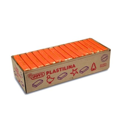 Plastilinas JOVI, 350g. ORANŽINIS Plastilinas JOVI, 350g. ORANŽINIS