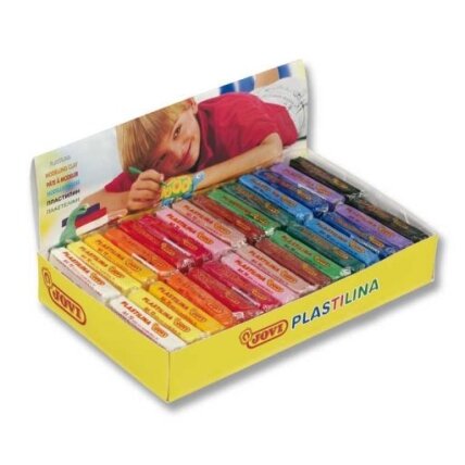 Plastilinas JOVI, 50 g., įvairių spalvų Plastilinas JOVI, 50 g., įvairių spalvų