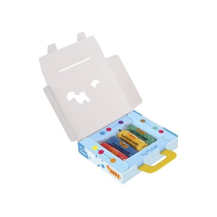 Plastilinas  mažyliams BABY 1+, 38g., 4 spalvos 1