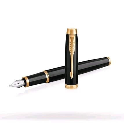 Plunksnakotis Parker IM Black Lacquer GT Medium Plunksnakotis Parker IM Black Lacquer GT Medium