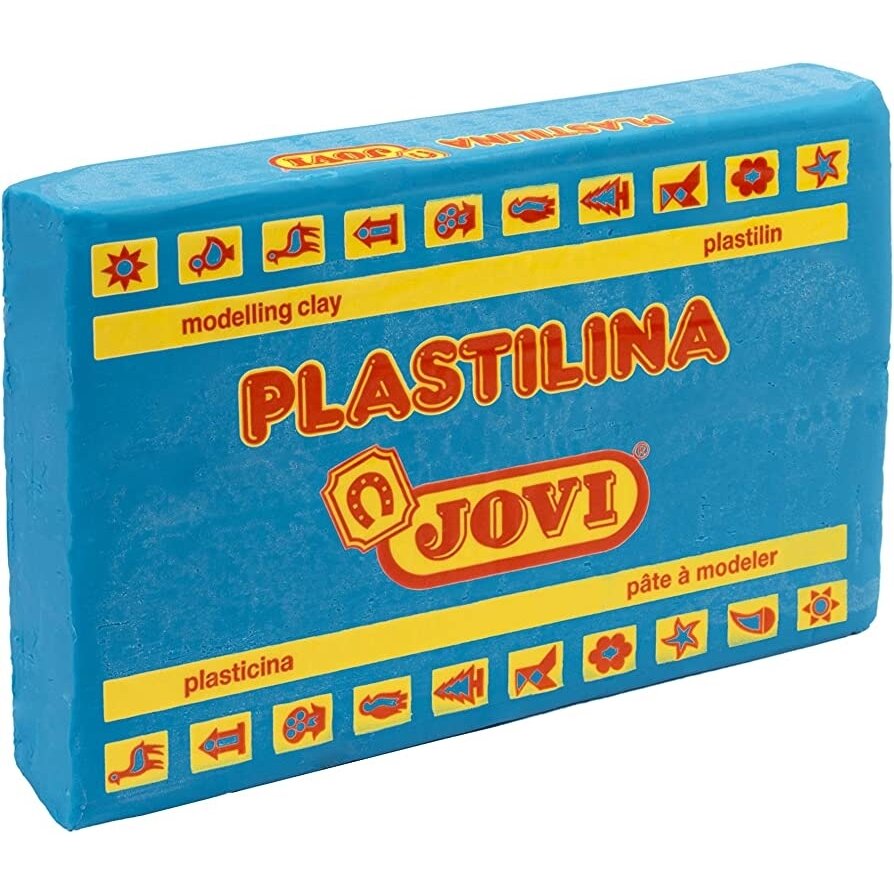 Plastilinas JOVI, 350g. ŠV. MĖLYNA 1 Plastilinas JOVI, 350g. ŠV. MĖLYNA 1