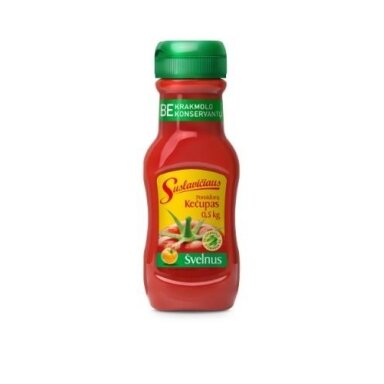 Pomidorų kečupas SUSLAVIČIAUS, Švelnus, 500 g
