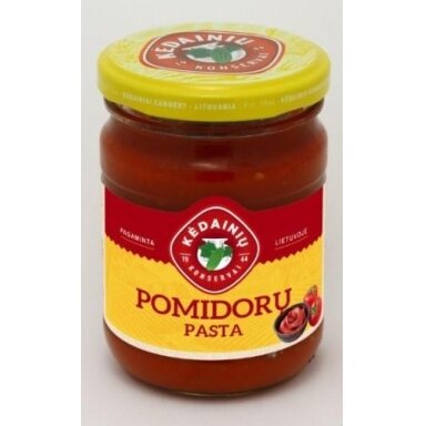 Pomidorų pasta KĖDAINIŲ, 23-25%,  250 g