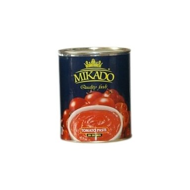 Pomidorų pasta MIKADO, 800 g, 28-30 brix Pomidorų pasta MIKADO, 800 g, 28-30 brix