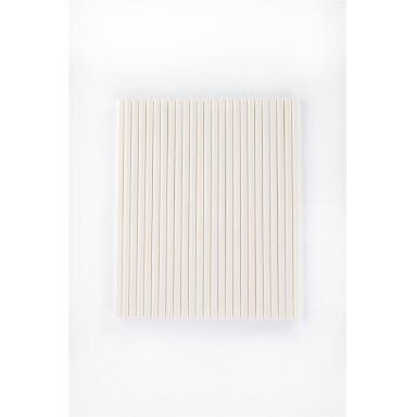 Popieriniai šiaudeliai, balti, D 6 mm, L 20 cm, 250 vnt Popieriniai šiaudeliai, balti, D 6 mm, L 20 cm, 250 vnt
