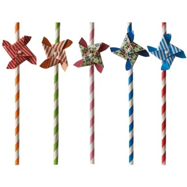 Popieriniai šiaudeliai PAPSTAR Windmill, D 6 mm, L 20 cm, 50 vnt. Popieriniai šiaudeliai PAPSTAR Windmill, D 6 mm, L 20 cm, 50 vnt.