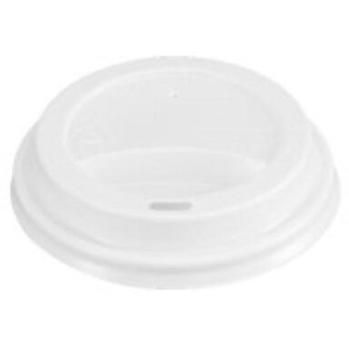 Popierinių puodelių dangteliai PELLINI 400 ml, PS, 100 vnt., balta sp. Popierinių puodelių dangteliai PELLINI 400 ml, PS, 100 vnt., balta sp.