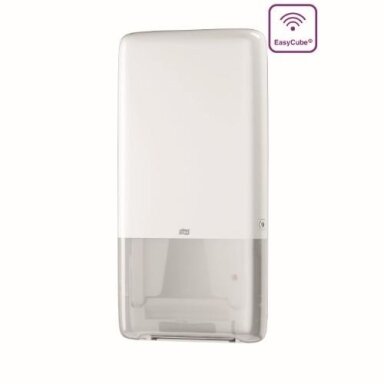 Popierinių rankšluoščių dozatorius TORK PeakServe Continuous H5, 101 x 370 x 730 mm, baltos sp. 552500