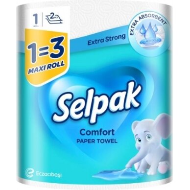 Popieriniai rankšluoščiai SELPAK 1=3