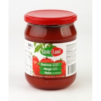 Pomidoru padažas TASTE LAND, švelnus, 500 g