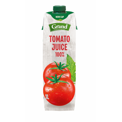 Pomidorų sultys GRAND, 100%, 1 l Pomidorų sultys GRAND, 100%, 1 l