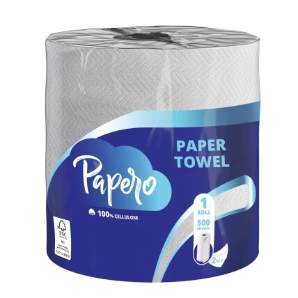 Popieriniai rankšluosčiai PAPERO, 2 sluoksnių, 1 vnt Popieriniai rankšluosčiai PAPERO, 2 sluoksnių, 1 vnt