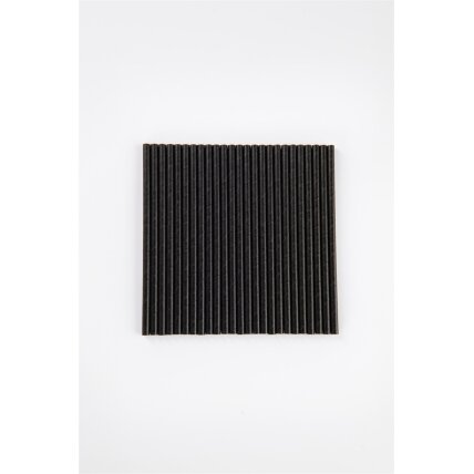Popieriniai šiaudeliai, juodi, D 6 mm, L 15 cm, 250 vnt 2
