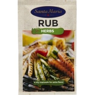 Prieskoniai marinavimui su prieskoninėmis žolelėmis BBQ Rub Herbs, 22 g