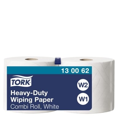 Pramoninis popierius TORK Advanced 430 Wiper W1/W2, 130062, 2 sl., 23.5 cm x 170 m, balta sp. Pramoninis popierius TORK Advanced 430 Wiper W1/W2, 130062, 2 sl., 23.5 cm x 170 m, balta sp.