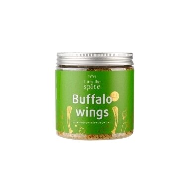 Prieskonių mišinys I AM THE SPICE Buffalo Wings, skrudintiems vištienos sparneliams, 280 g Prieskonių mišinys I AM THE SPICE Buffalo Wings, skrudintiems vištienos sparneliams, 280 g