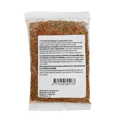 Prieskonių mišinys kebabams, 100 g Prieskonių mišinys kebabams, 100 g