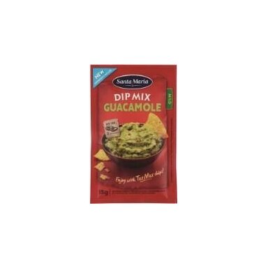 Prieskonių rinkinys padažui SANTA MARIA Guacamole, 15 g,