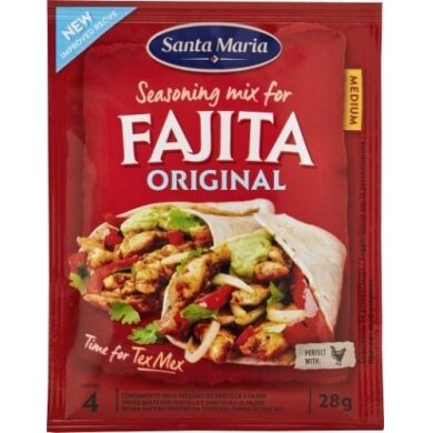 Prieskonių mišinys SANTA MARIA Fajita, 28 g
