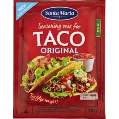 Prieskonių mišinys SANTA MARIA Taco, 28 g
