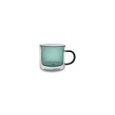 Puodelis Liv Green, borosilikatinis stiklas, 270 ml, D 8,5 cm, H 7,8 cm, 2 vnt. Puodelis Liv Green, borosilikatinis stiklas, 270 ml, D 8,5 cm, H 7,8 cm, 2 vnt.