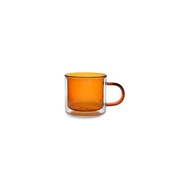 Puodelis Liv Amber, borosilikatinis stiklas, 270 ml, D 8,5 cm, H 7,8 cm, 2 vnt. Puodelis Liv Amber, borosilikatinis stiklas, 270 ml, D 8,5 cm, H 7,8 cm, 2 vnt.
