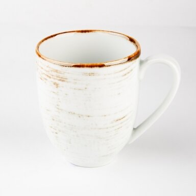 Puodelis NOSTALGIA White, porcelianas, 400 ml, D 8,5 cm, H 11 cm, vnt Puodelis NOSTALGIA White, porcelianas, 400 ml, D 8,5 cm, H 11 cm, vnt