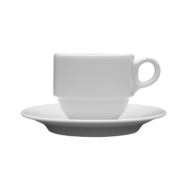 Puodelis Wersal, su lėkštute, porcelianas, 190 ml, D 8 cm, H 7 cm, 6 vnt Puodelis Wersal, su lėkštute, porcelianas, 190 ml, D 8 cm, H 7 cm, 6 vnt