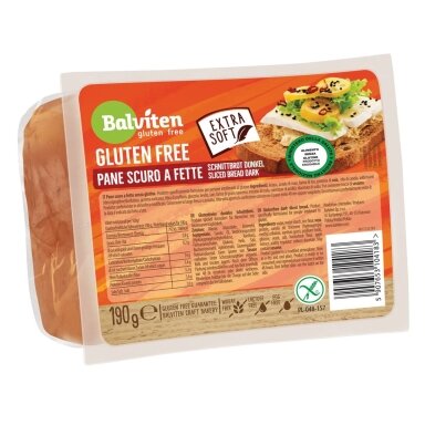 Pusryčių duona BALVITEN GLUTEN FREE, 190 g