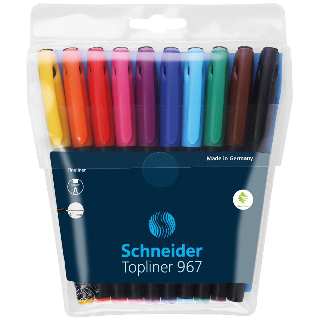 Rašiklių SCHNEIDER TOPLINER 967 rinkinys 1 Rašiklių SCHNEIDER TOPLINER 967 rinkinys 1