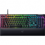 Razer BlackWidow V4 Laidinė žaidimų klaviatūra, RGB LED, USB QWERTY, US, Yellow Switch, Juoda