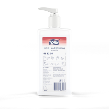 Rankų dezinfekavimo priemonė TORK, su pompa, gelinė ,0,5 l, 511205