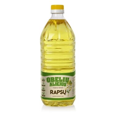 Rapsų aliejus OBELIŲ, 2l