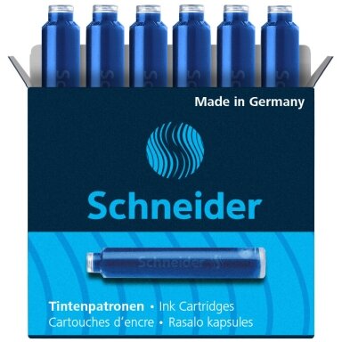 Rašalo kapsulės SCHNEIDER Rašalo kapsulės SCHNEIDER