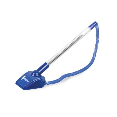 Rašiklis su stoveliu FORPUS SPRING, 0,7 mm, mėlynas Rašiklis su stoveliu FORPUS SPRING, 0,7 mm, mėlynas