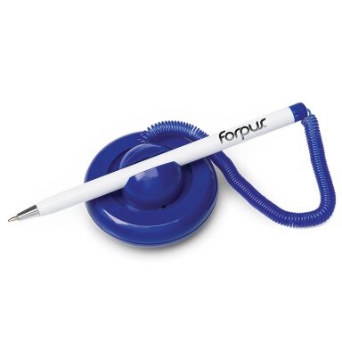 Rašiklis su stoveliu FORPUS TABLE-PEN, 0,7 mm, mėlyna rašalo spalva Rašiklis su stoveliu FORPUS TABLE-PEN, 0,7 mm, mėlyna rašalo spalva