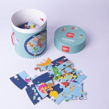 Rato formos dėlionė „Worldmap“