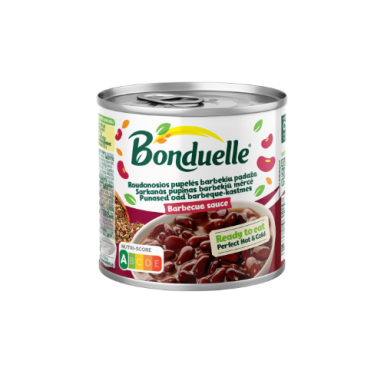 Raudonosios pupelės barbekiu padaže BONDUELLE, 430 g