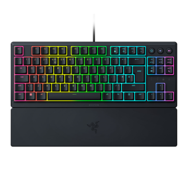 Razer Ornata V3 Tenkeyless Laidinė žaidimų klaviatūra, Low-profile, RGB LED, USB QWERTY, US, Juoda Razer Ornata V3 Tenkeyless Laidinė žaidimų klaviatūra, Low-profile, RGB LED, USB QWERTY, US, Juoda