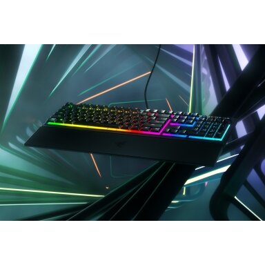 Razer Ornata V3 Wired Gaming keyboard, USB, RGB LED, US, Mecha-membrane switch, Black Razer Ornata V3 Wired Gaming keyboard, USB, RGB LED, US, Mecha-membrane switch, Black