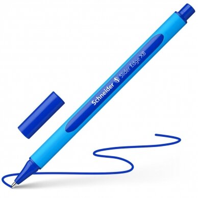 Rašiklis Schneider SLIDER EDGE XB mėlynas 1,4mm 1