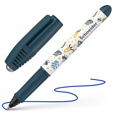Rašiklis SCHNEIDER Zippi, plastikinis mėlynas korpusas, mėlynas rašalas 1