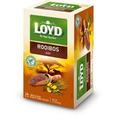 Raudonoji arbata LOYD Rooibos Pure, 20 x 2g